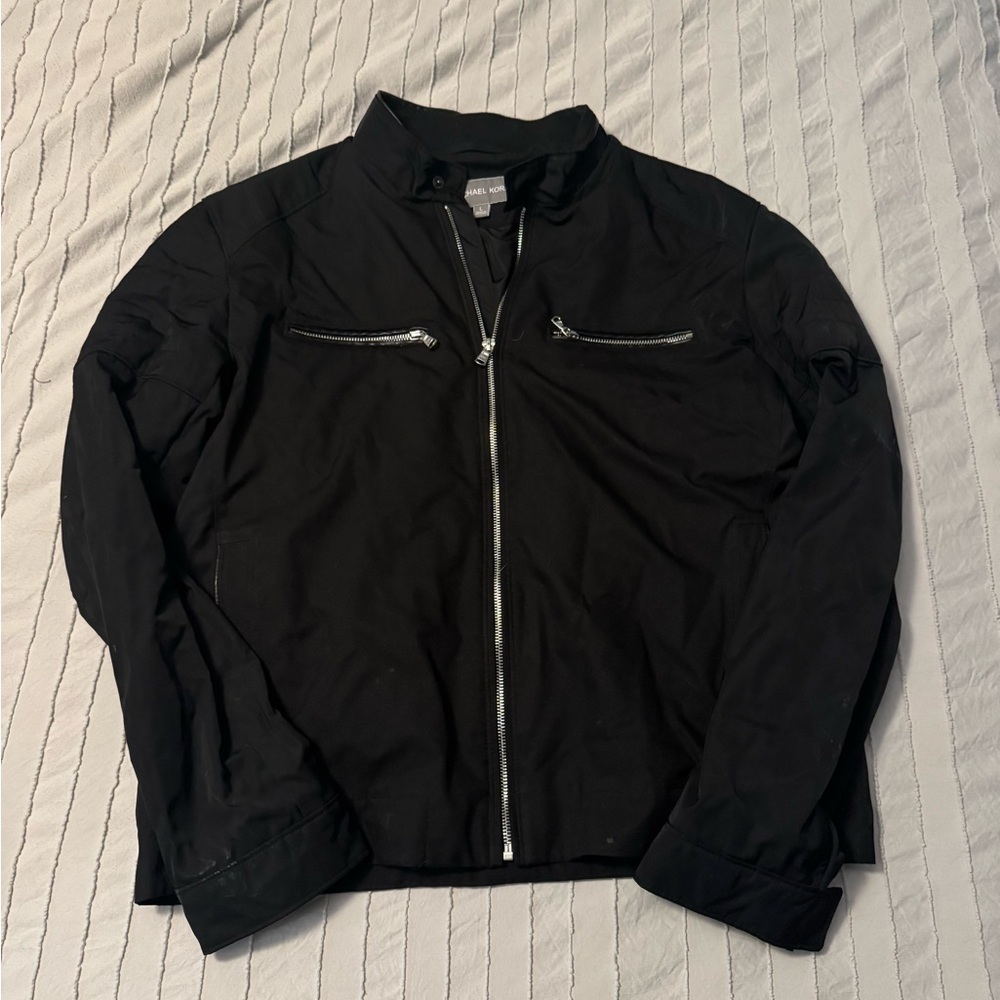 Michael Kors Black Lightweight Jacket